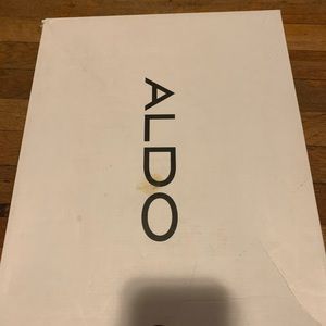 Aldo Womans %100 suede over the knee 3 inch heels